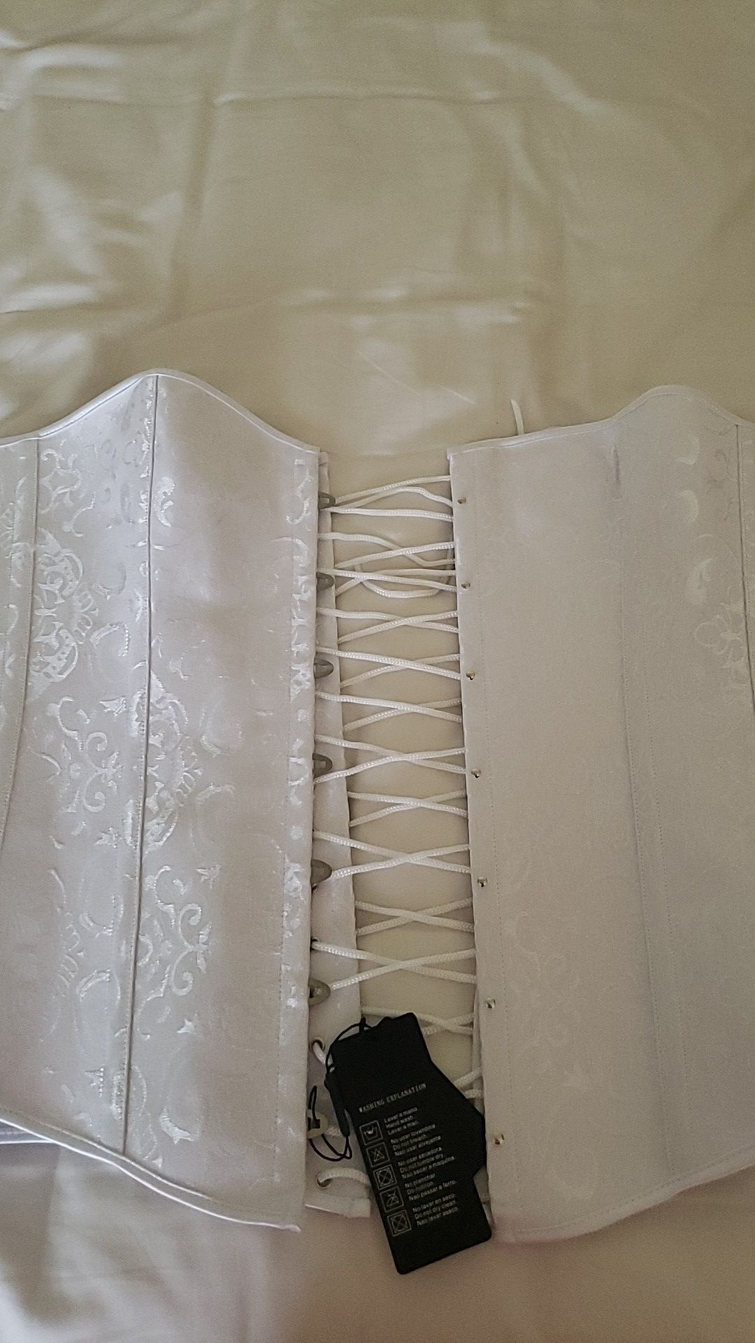 White corset 6XL
