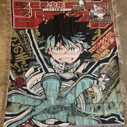 My Hero Academia Anime Woven Tapestry/Blanket/Rug