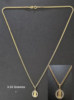 Cadena de oro italiano para mujer 18K