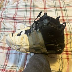 Tri Color Uptempos! Size 13 No Box! OBO