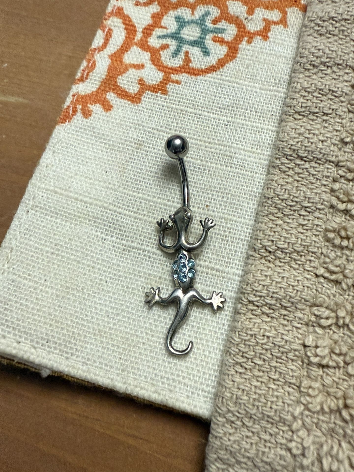 Sterling Silver Lizard
