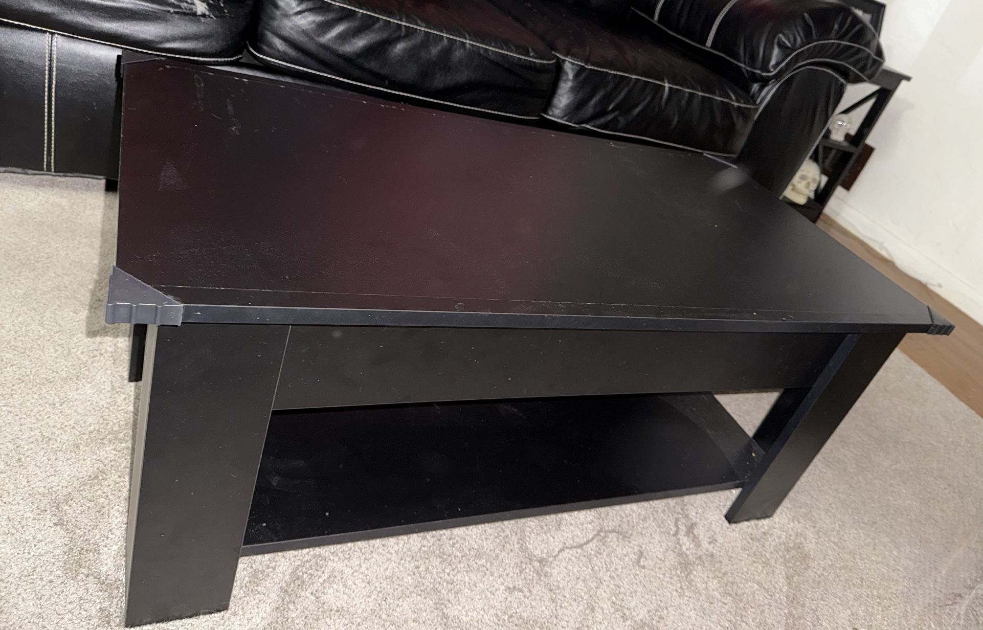 Coffee Table With Inside Storage