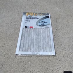 3 New Home AC Air Filters 16"x 25"x1"