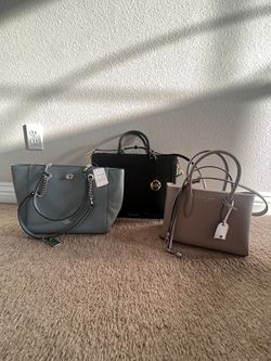 Grey Kate Spade Purse
