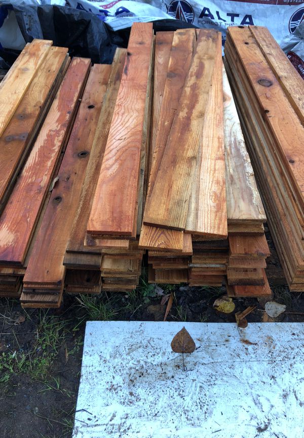 Cedar Fencing &amp; supplies for Sale in Olympia, WA - OfferUp