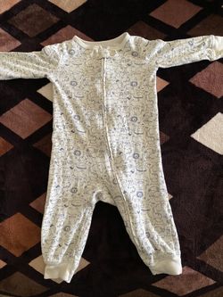 Carter’s 6 month cotton stretch fitted onesie