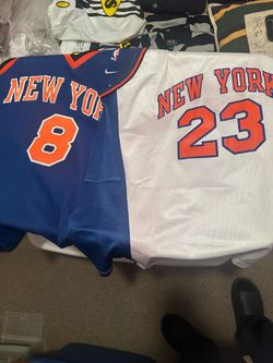 Knicks Throw Back Jersey’s Size 2XL