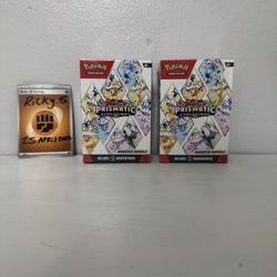 Prismatic Evolution Booster Bundles