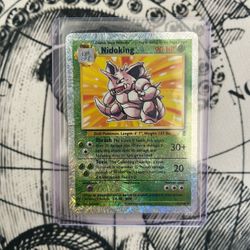 Nidoking Reverse “Firework” Holo (2002)