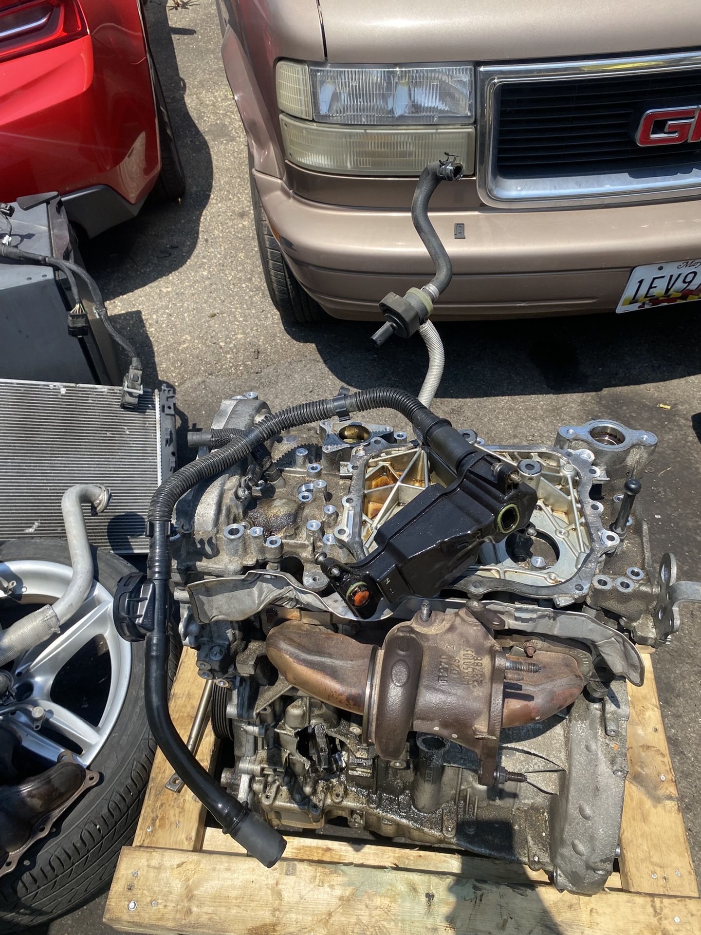 GLA 250 CRANKCASE VENT