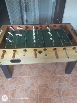 Fooseball table