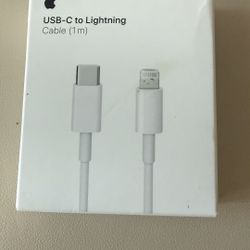 New Apple USB-C to Lightning Cable (1 m) 