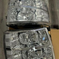 07-13 Chevy Silverado Headlights/Faros/
Lights/Calaveras/Luces