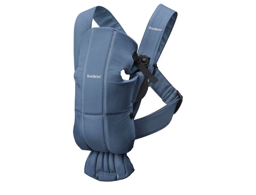 BabyBjörn Baby Carrier Mini, Vintage indigo 
