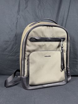 Coach Ethan CO992 Olive Drab Backpack – Excellent Condition