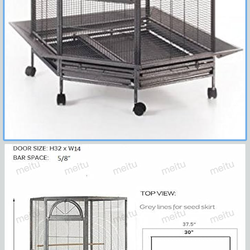Big bird cage for large birds