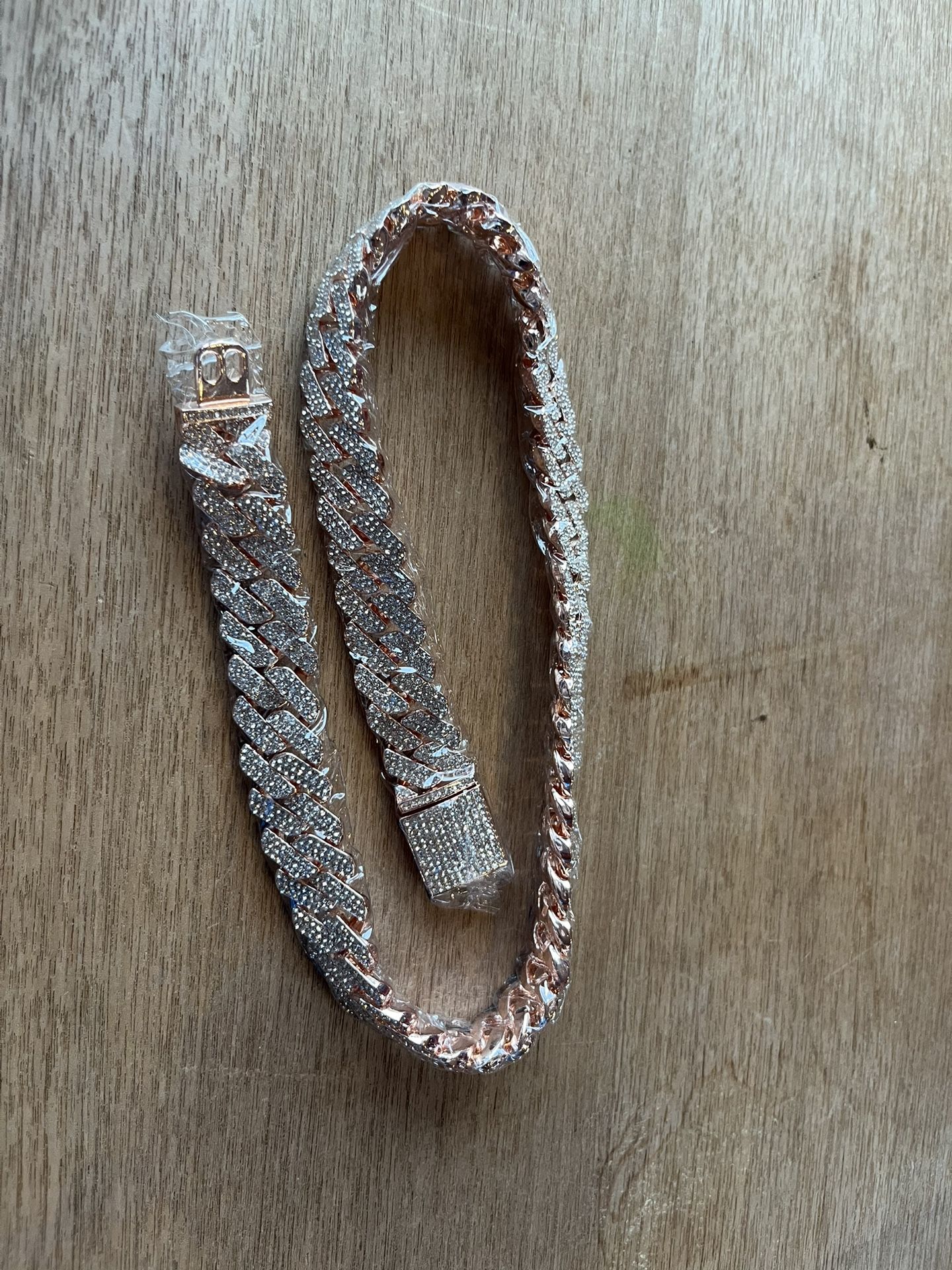 Rose Gold Diamond Chain