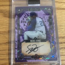 Michel Otanez 2/4 Debut Auto Card