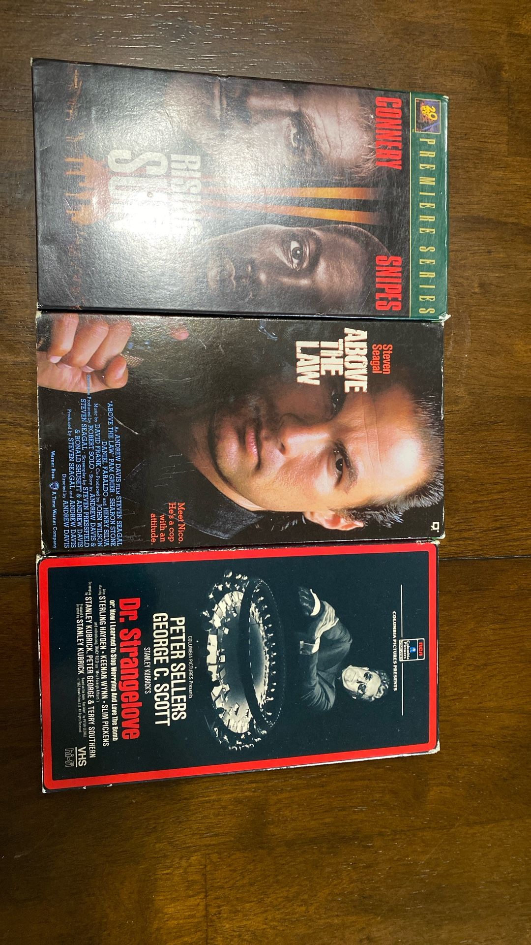 Lot Of 3 VHS