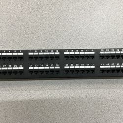 Generic Brand 48 Port Patch Panel CAT6 