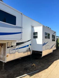 Toy hauler and bikes