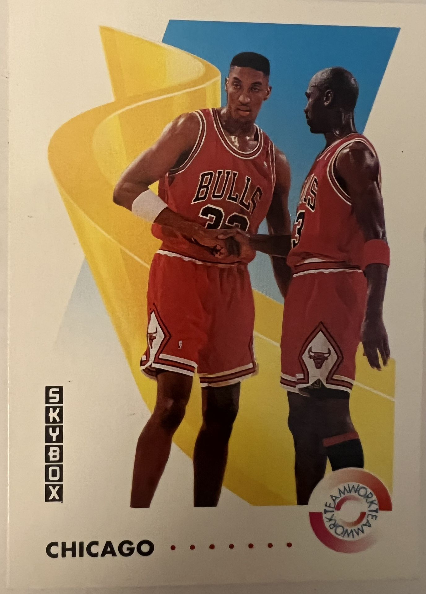 1991 Jordan And Pippen Card