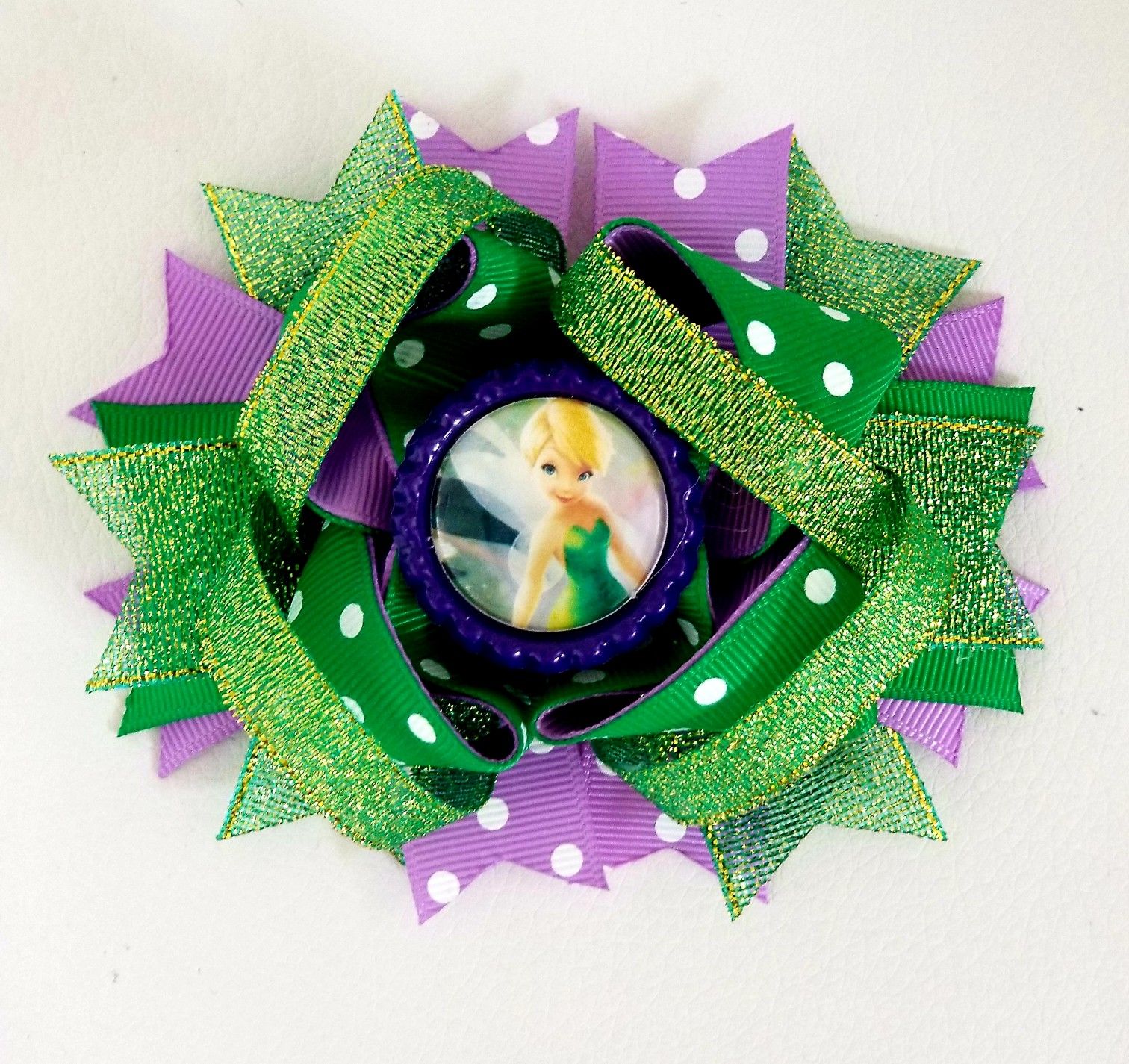 Tinkerbell hairbow