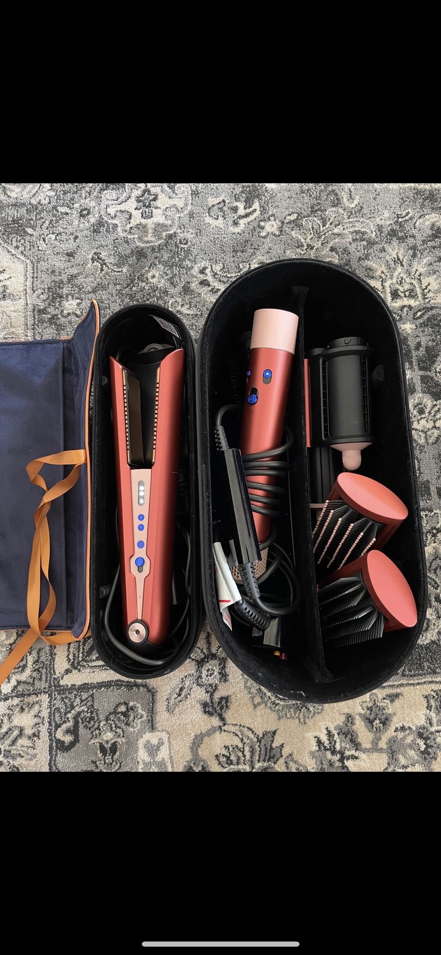Dyson Corrale Hair Straightener and Dyson Air Wrap Multi Styler
