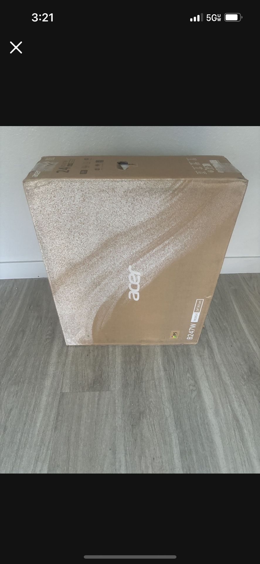 NIB computer Monitor. New In Box. Sealed.