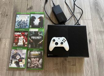 Xbox One Bundle – 500GB Console + New Controller + 6 Games