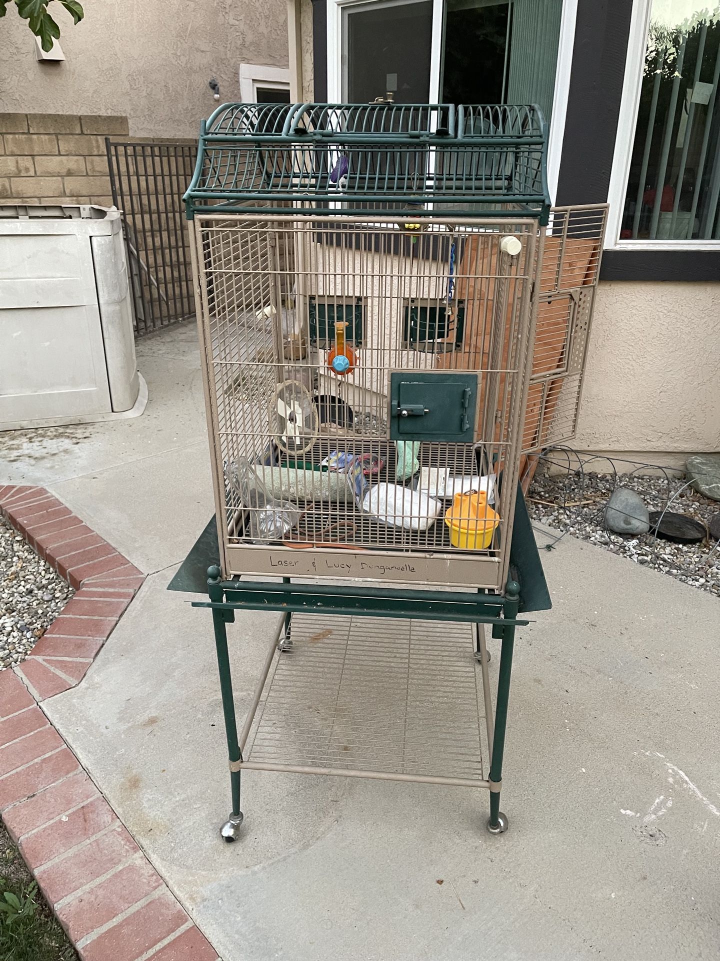Bird Cage And Accessories