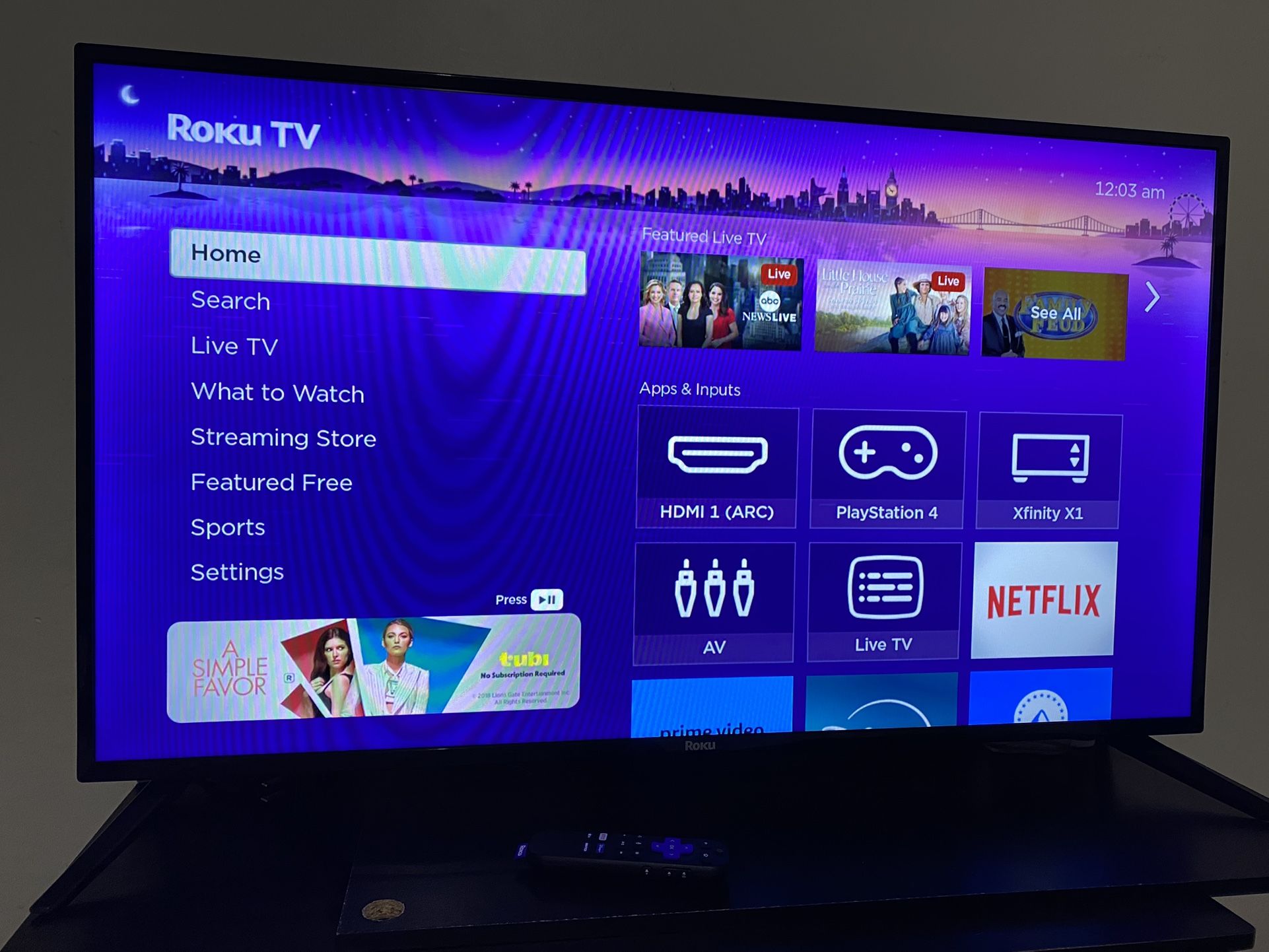40inch Roku