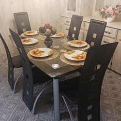 Juego de Comedor 6 sillas