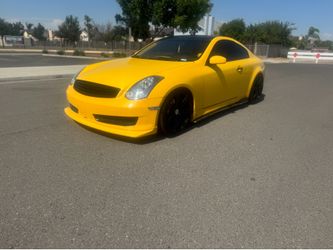 2006 Infiniti G 35 coupe six speed manual