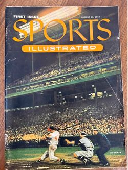 1954 ORIGINAL 1st FIRST ISSUE Sports Illustrated SI Magazine - August 16, 1954