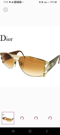 DIOR VINTAGE 1980S NEW SUNGLASSES UNISEX