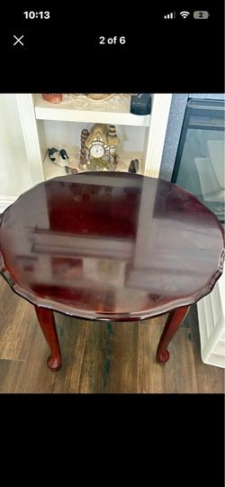 Cherry wood table