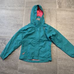 Girls North Face Windbreaker Jacket