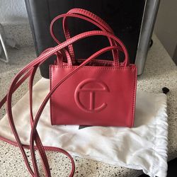 Telfar Oxblood (Small) Crossbody Bag 
