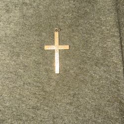 12k Crucifix Pendent 