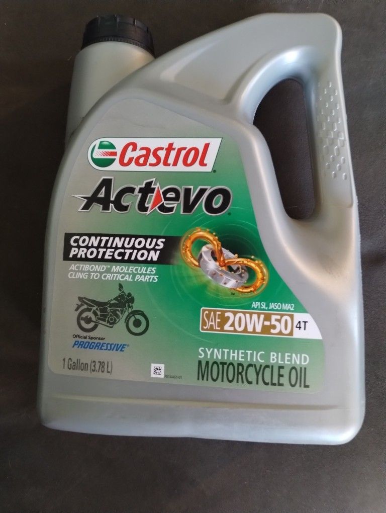20W-50 Motor Oil - Motorcycle - 2 Gallon