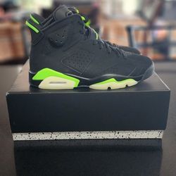 AUTHENTIC Jordan 6 "Electric Green" SIZE 9 1/2