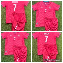 Soccer  kids sizes Ronaldo Portugal home world cup 2026 kids and adults Jerseys jersey Ronaldo futbol Portugal 🇵🇹 Messi Argentina set Ronaldosizes22