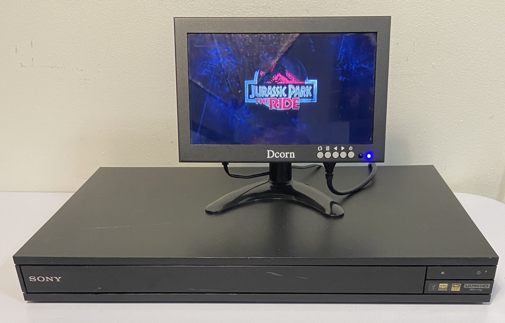 Sony 4K UHD UBP-X800 Blu Ray Player. Tested & Works (#853)