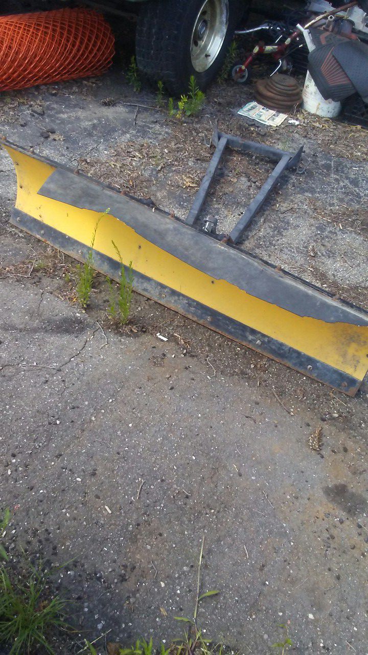 Tractor or quad Plow Blade