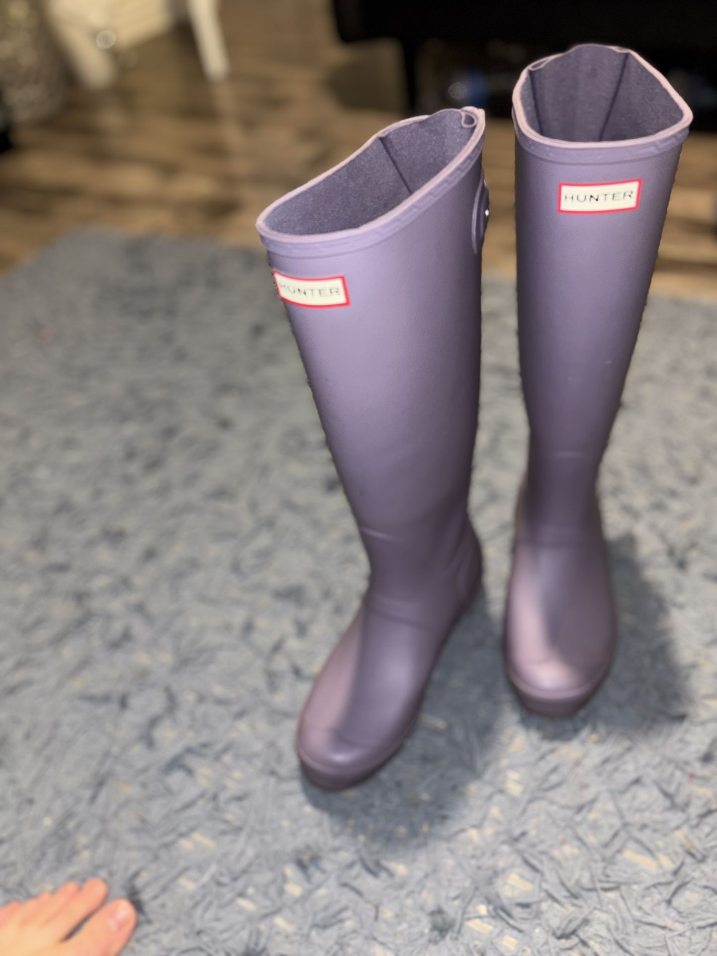 Hunter Boots Blue