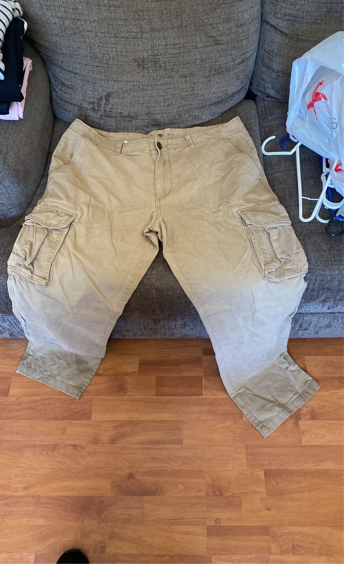 Pantalón De Hombre 38x34 Color Café