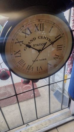 Station Clock Grand Central New No Box  Reloj Nuevo Sin Caja 