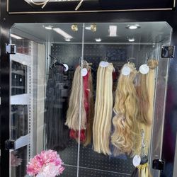 HUMAN HAIR EXTENSIONS AVAILABLE 