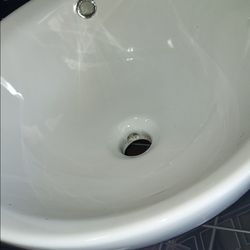 white round vessel sink for bathroom $75